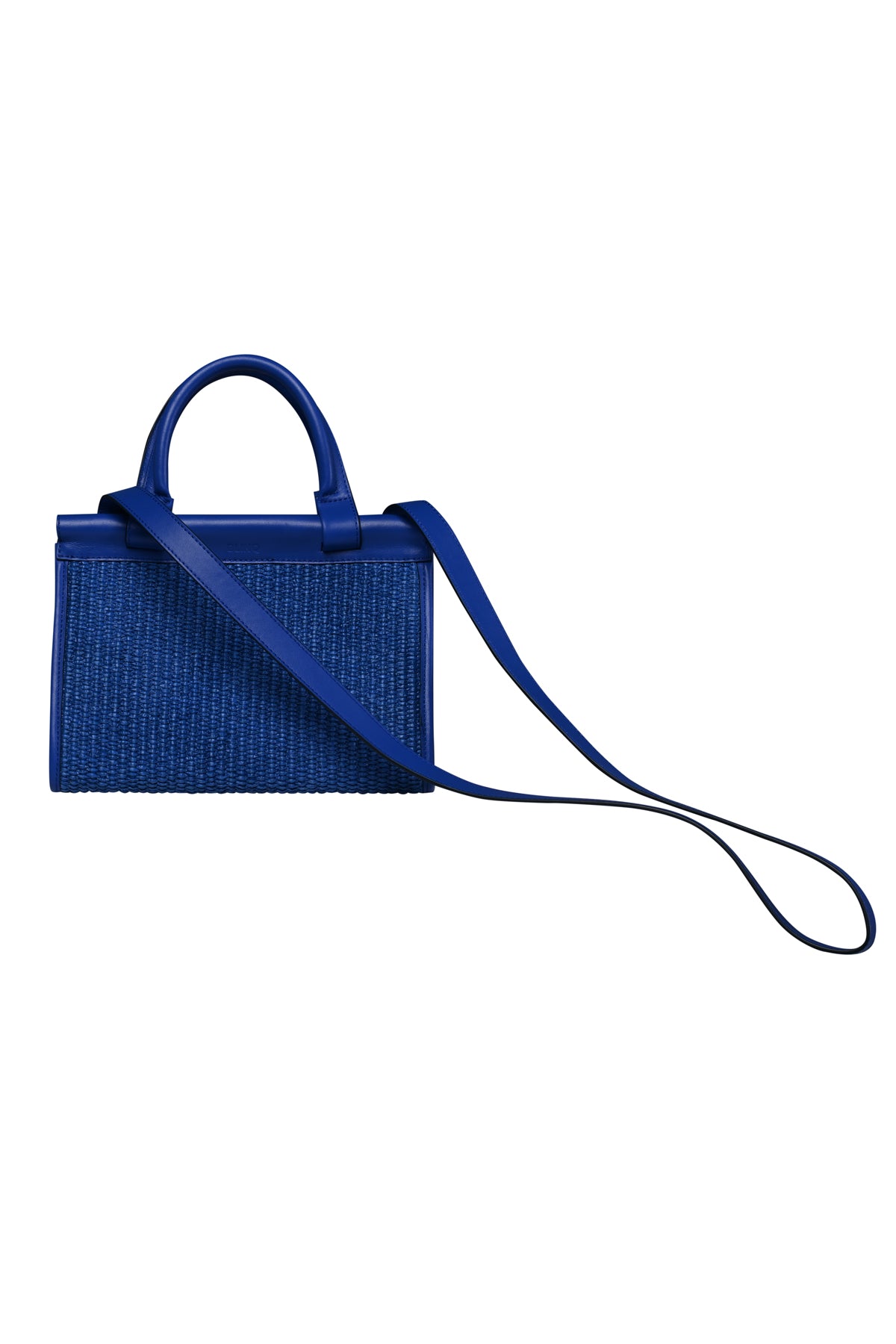 MICRO PORTO RAFFIA SAPPHIRE BLUE