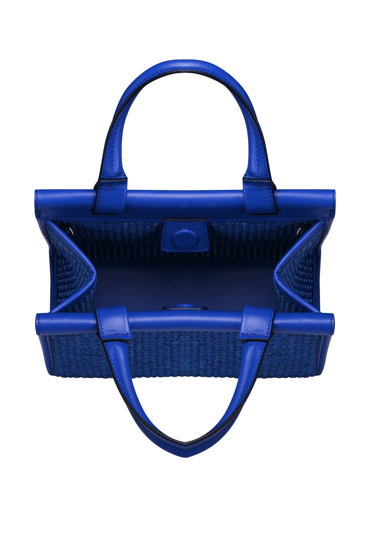 MICRO PORTO RAFFIA SAPPHIRE BLUE