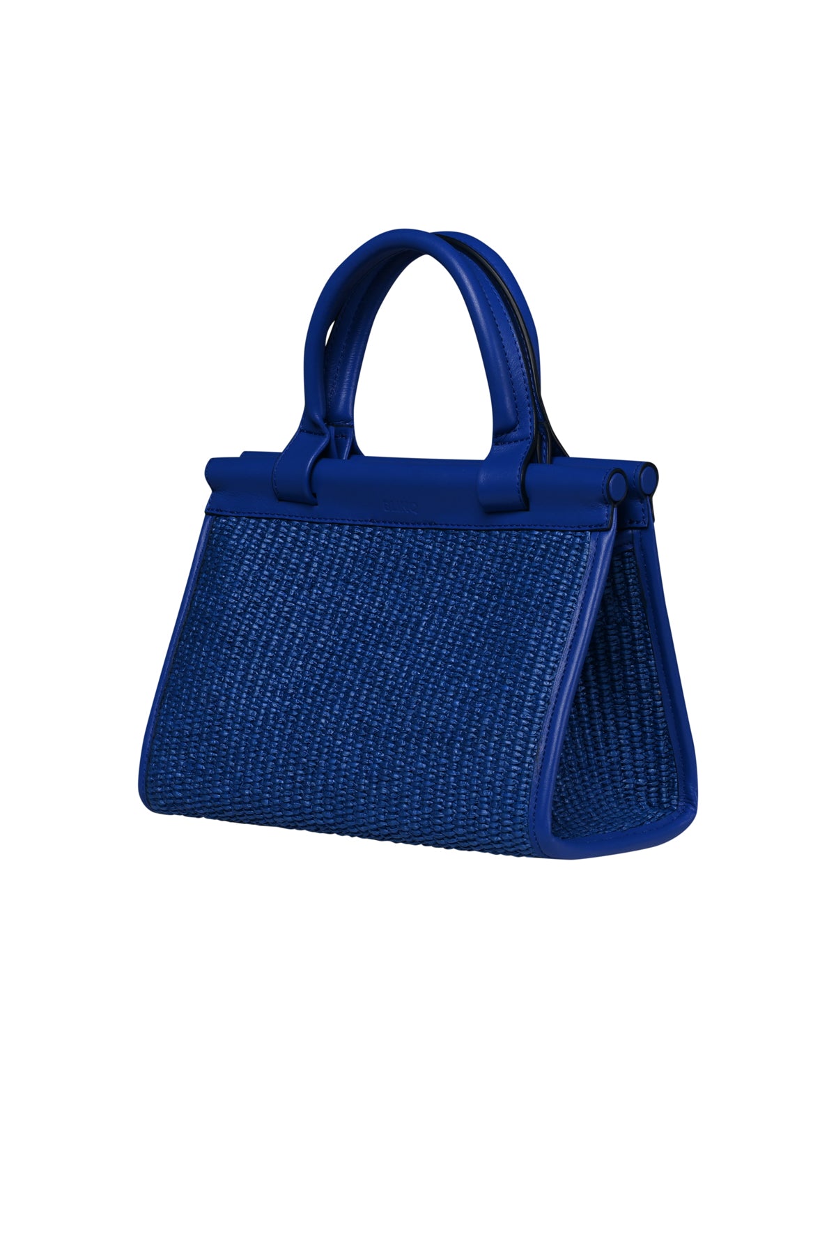 MICRO PORTO RAFFIA SAPPHIRE BLUE