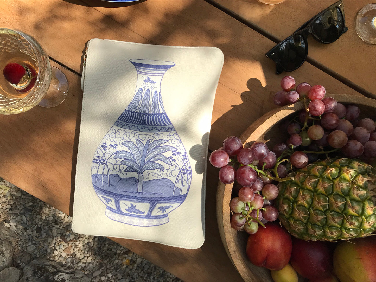 POCHETTE ‘LA GRANDE VASE’ BLANC