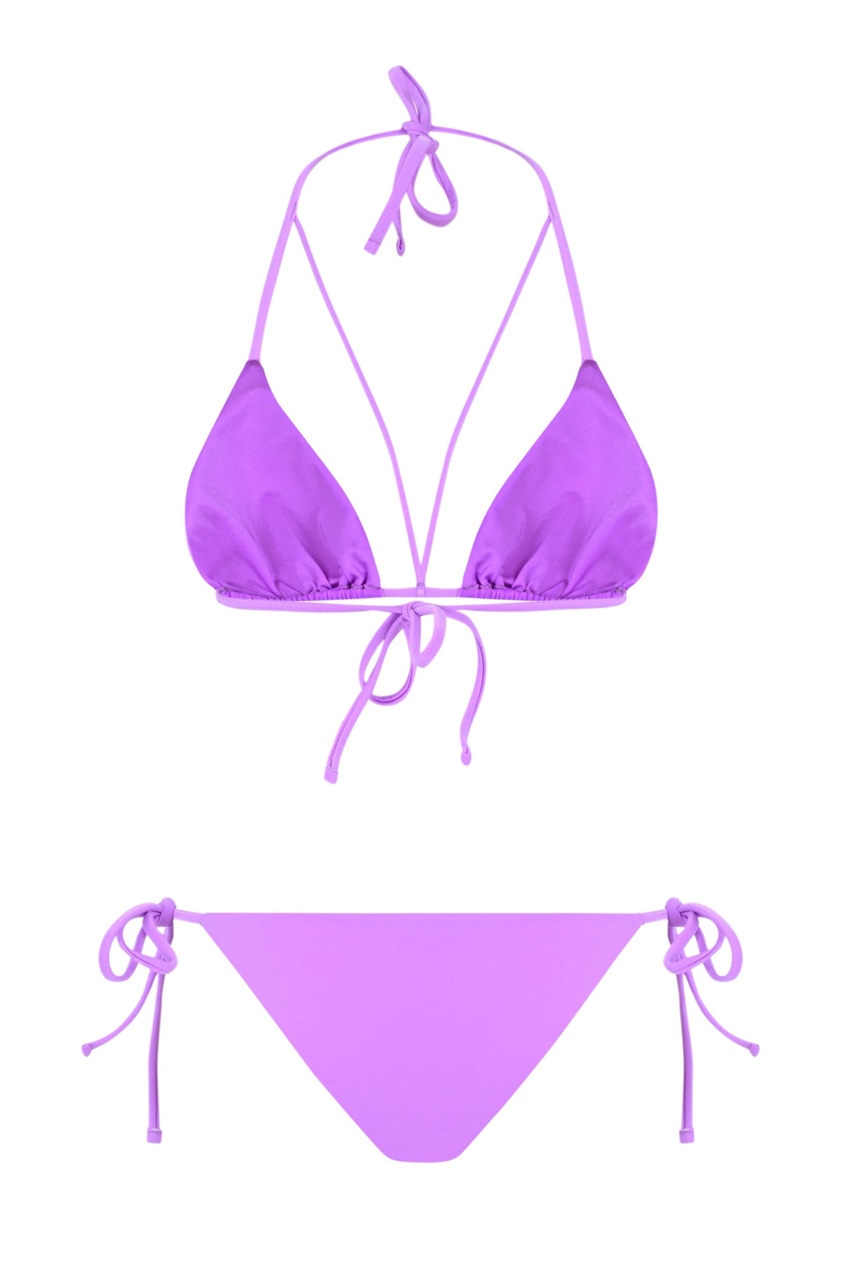 THIN STRAP BIKINI LILAC