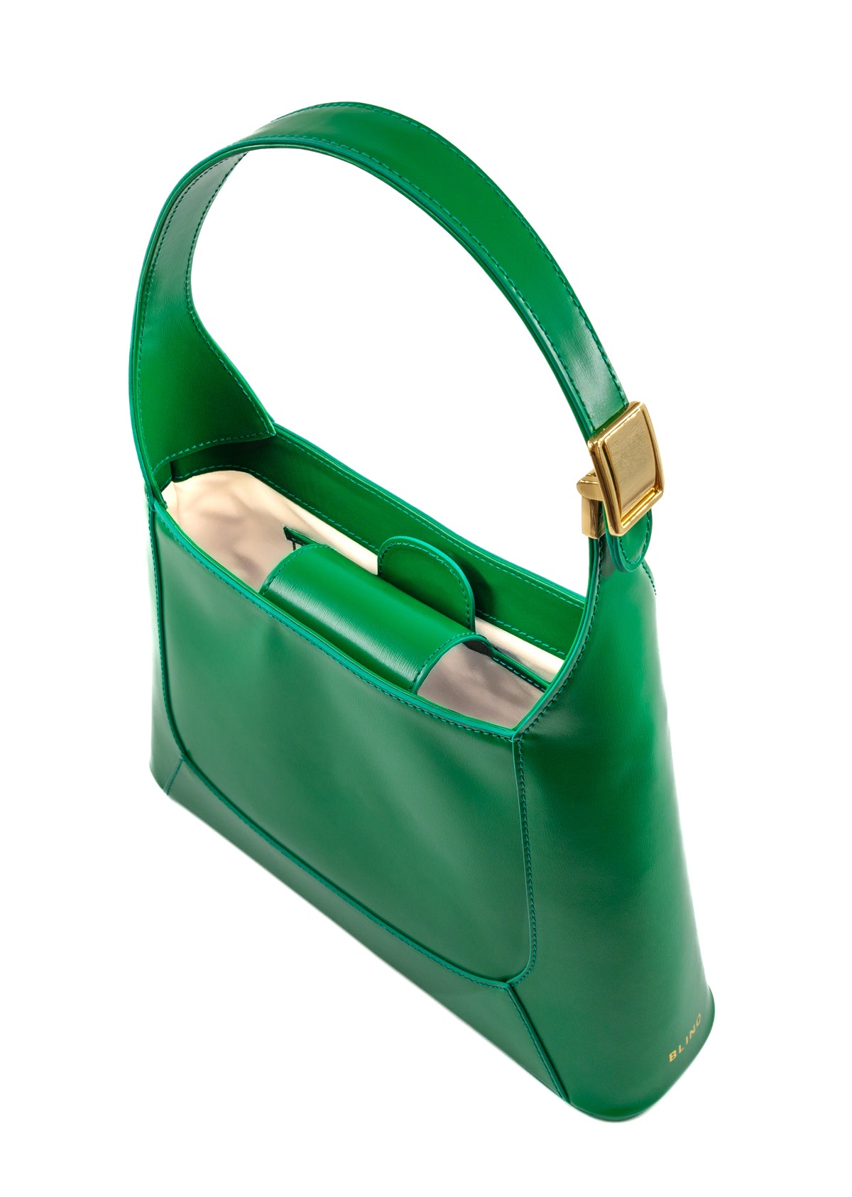 ELNA HOBO EMERALD GREEN