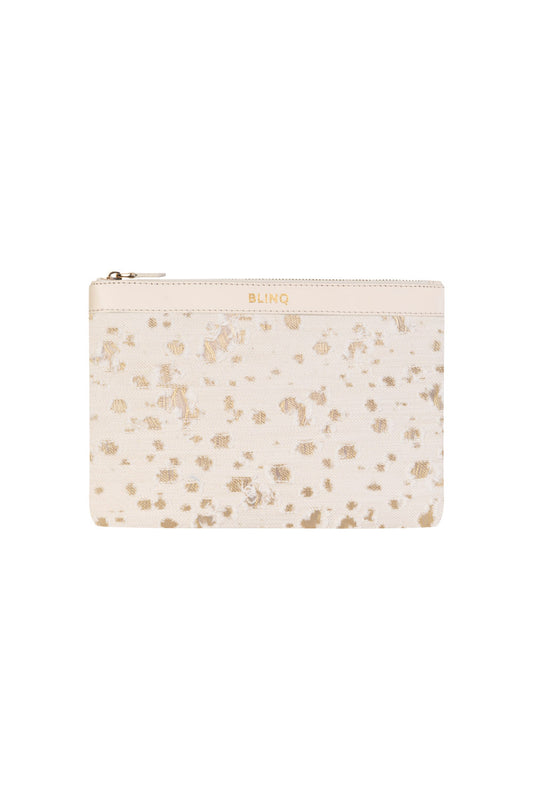CLUTCH ISOLA QUADRO VANILLA GOLD